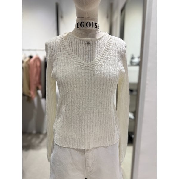 [여주점] 시스루 스릿 긴팔 풀오버 ES2JK303