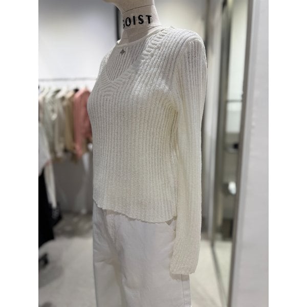 [여주점] 시스루 스릿 긴팔 풀오버 ES2JK303