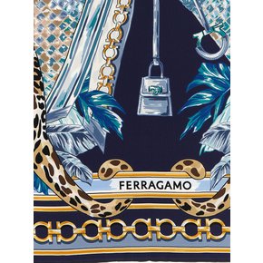 FERRAGAMO 페라가모 스카프 795094BLUE