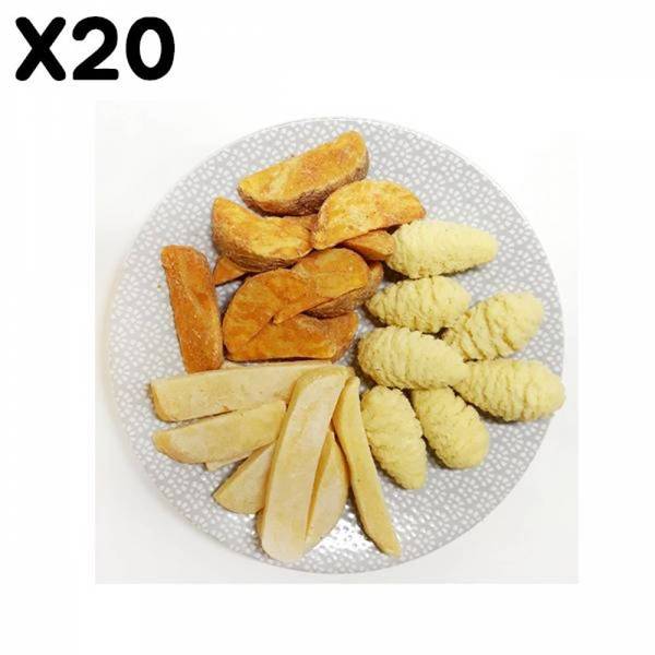 튀김 FK 3종모듬패밀리감자 300g X20 묶음배송 2가능