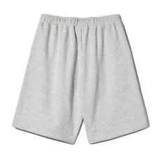 LAYERED LOGO SWEATSHORTS_LIGHT GREY