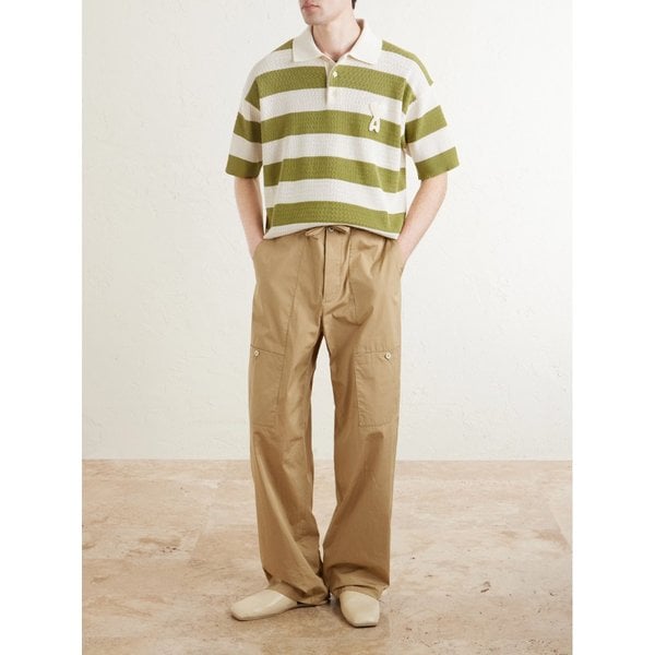 로고 자수 코튼 폴로 셔츠 46376663162992494