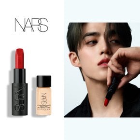 [NARS x 에스쿱스&호시] NEW 익스플리싯 립스틱 세트 (미니 파운데이션 증정)