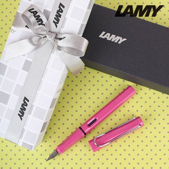  LAMY 라미  사파리 만년필 핑크 무료각인