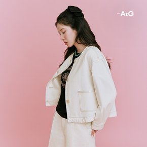 [The AtG] 더엣지 25SS 스티치 데님 자켓