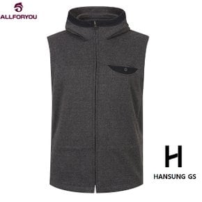 [올포유 여성] Hood Casual Vest ALVEM8421--190