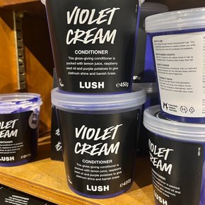 [영국무료배송] 러쉬 바이올렛 크림 컨디셔너 450g LUSH 대디오린스