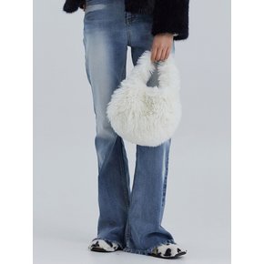 KEETY RABBIT fur mini bag [ivory]