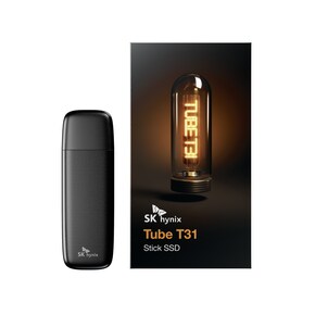 [SK하이닉스 공식스토어/우체국택배] TUBE T31 1TB 외장SSD D램탑재 [스틱형]