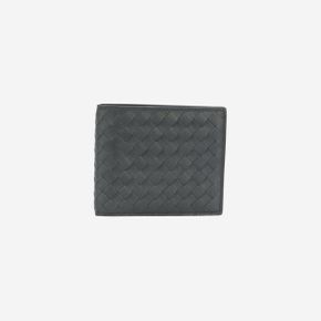 보테가 베네타 반지갑 다크 그레이 Bottega Veneta Bi-Fold Wallet Dark Grey