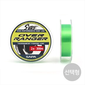 오버레인저 원투전용라인 300m 형광그린 나일론줄