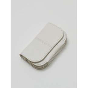 mm card wallet / white