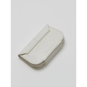 mm card wallet / white