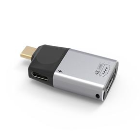 USB C to HDMI 4K컨버터 젠더 PD포트 충전 OTT 휴대용