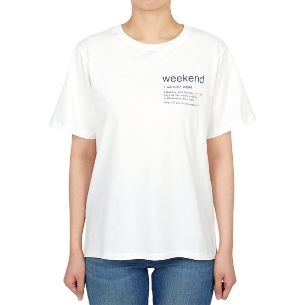 [부산점] 위켄드 막스마라 테뉴 반팔티셔츠 TENUE 003 2615971051