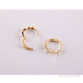 14K GOLD 귀걸이 C6107