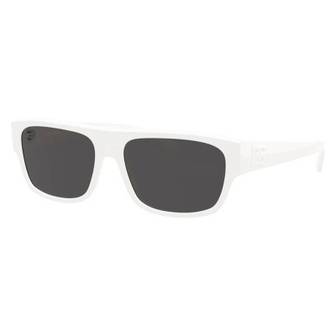 이스퀘어 5038834 Dolce  Gabbana Mens 57 mm White Sunglasses