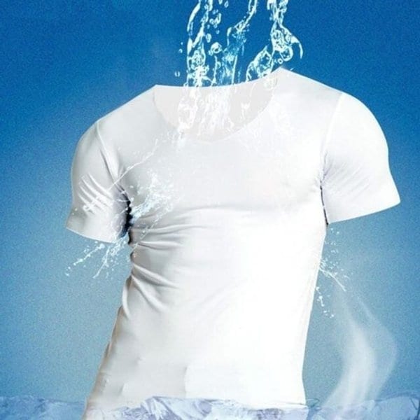 여름 남자 심리스 브이넥 무지 심플 반팔 티 OC-TSH-SWFIFEBI