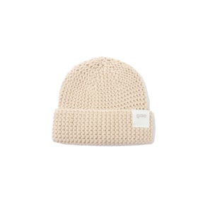 CHAIN BEANIE ivory