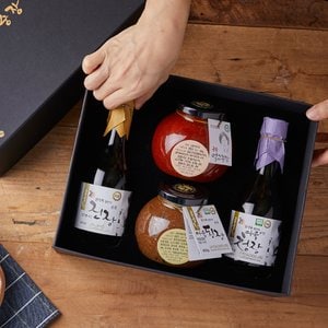  식품명인 권기옥 궁중장 궁(宮) 선물세트 (지함+보자기+쇼핑백)