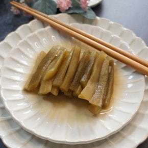 오독오독 맛있는 식감의 궁채절임(1kg/진공포장)