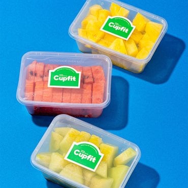 백수네상회 Cupfit 컷팅팩 프리미엄 조각과일 과일도시락 500g