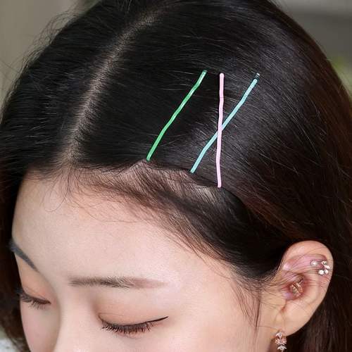 웨이브 롱 기본 실핀 세트 헤어핀