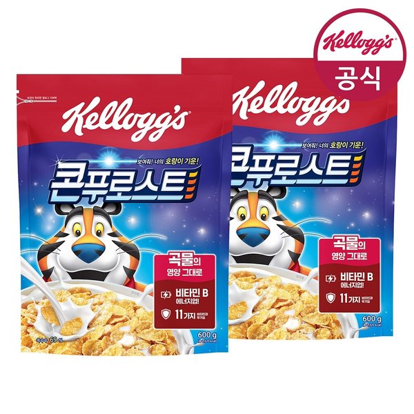 시리얼 콘푸로스트 600g x 2개