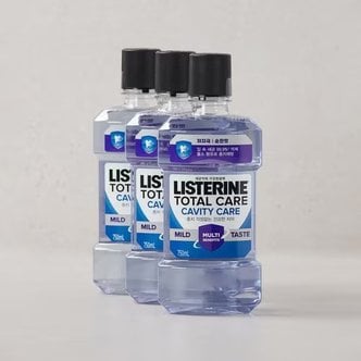 리스테린 [NEW 충치케어] 리스테린 토탈케어 캐비티케어 마일드 750mL*3입 (기획)