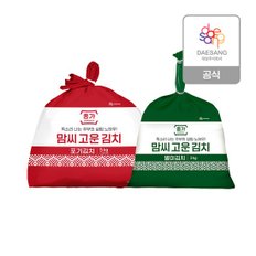 맘씨고운 포기김치 5kg + 맘씨고운 총각/열무 3kg