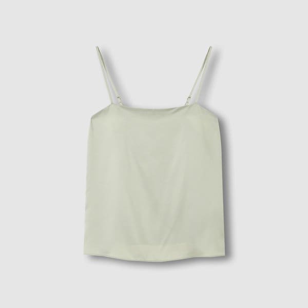 여 새틴 스트레치 슬립 상의 J4254010180AW