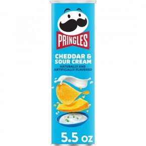 Pringles프링글스  프링글스  체다  치즈와  사워크림  감자칩  칩  155.9g