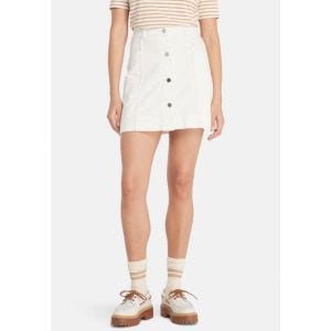 이스퀘어 4589146 Timberland UNDYED WITH REFIBRA - A-line skirt vintage white