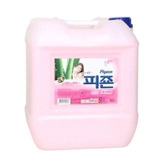 오너클랜 섬유유연제 피죤 핑크로즈 대용량 20L