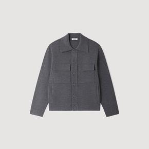 밀라노 니트 블라우스 Dark grey SHPTR00800