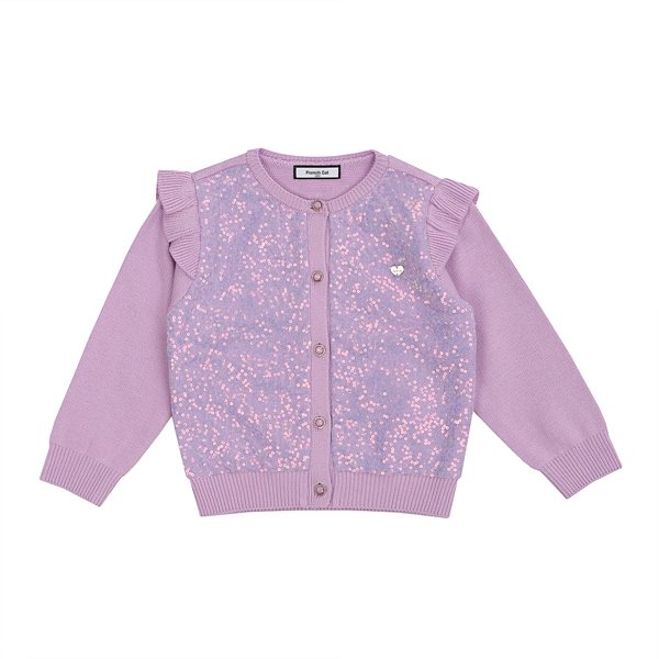 [여주점] 바이올렛 비즈 니트 가디건 (Q14DCW041)