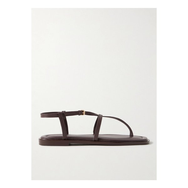 에머리 렘리 텍스처 가죽 샌들 초콜릿 46376663162857842