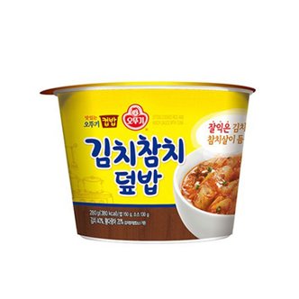 우리가락 [모닝배송][우리가락]오뚜기 컵밥 김치참치덮밥 1개