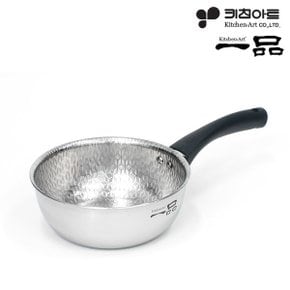 키친아트 일품 프리미엄 통5중 스테인레스 궁중팬 18cm