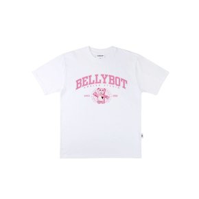 [Bellygom collaboration] Bellybot Over T-Shirts BS207 (White)