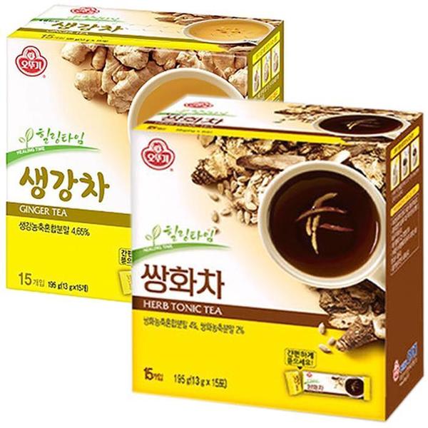 오뚜기 생강차 15T + 쌍화차 15T (S11619541)