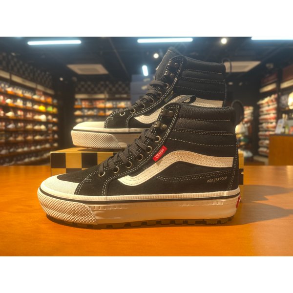 [여주점] (남여공용) 스니커즈  Mte Sk8-하이 Water proof (블랙) (VN000DAQBA2)