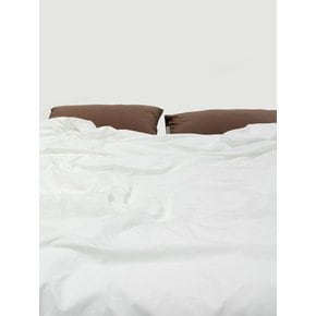 Cotton Pillow Cover (Brown)