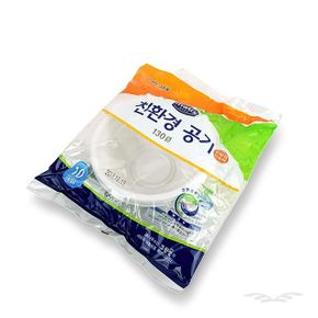 일회용밥그릇 컵밥용기 공기 PP용기 1회 130 X ( 4매입 )