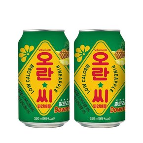 오란씨 파인애플 350ml 24캔