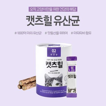 캣츠힐 고양이 전용 영양제 캣츠힐 유산균