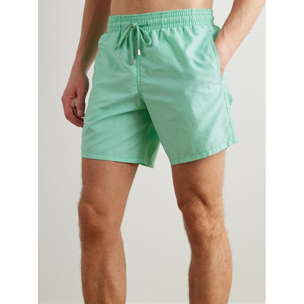 빌보콰 모레아 스트레이트 레그 미드 렝스 이코닐 스윔 쇼츠 46376663162874795