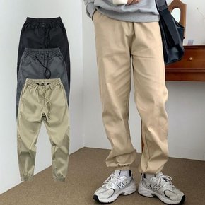 남성 조거팬츠 출근 작업복 편한밴딩 면바지 (14123996A)