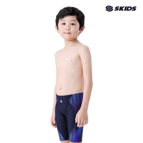 남아 사각 5부 실내수영복바지 네이비 아동 주니어 SC5BS502P...