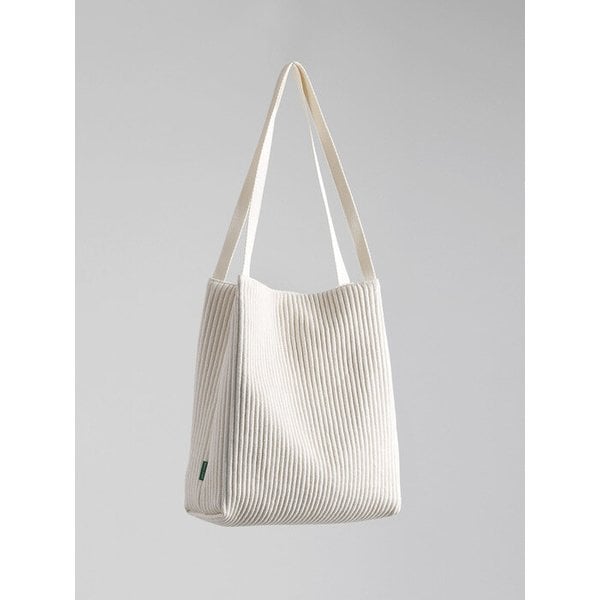 무심한듯 박시한 쇼퍼백 53 골지 코듀로이 - corduroy canvas